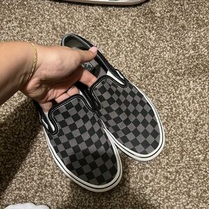 Checkered vans